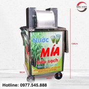 Máy ép mía nửa bản 2 cây rulo kim cương mới nhất năm 2023