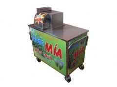 Máy ép mía 3 lô bàn dài 1 cây motor mới