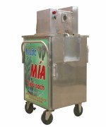 Máy ép mía 3 lô nửa bàn