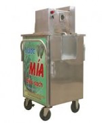 Máy Ép Mía 3 Lô Nửa Bàn Motor Mới