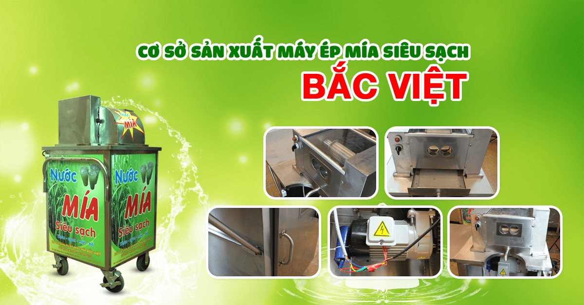 Máy ép mía 3 lô nửa bàn 2 cây motor mới Máy ép mía 3 lô nửa bàn 2 cây motor mới